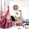 Patriotic 18-Inch Red, White, and Blue Berry Wreath with Americana Flag for 4th of July, Memorial Day, and Veterans Day